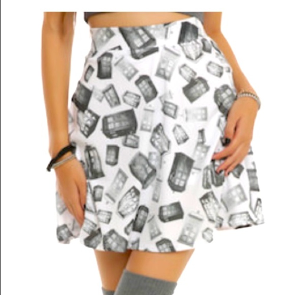 Doctor WHO Skater Skirt